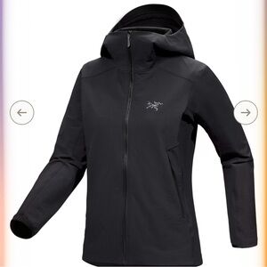 Arc'teryx Women's Gamma lightweight soft shell hoodie